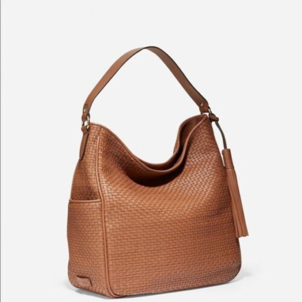 Cole Haan Gabriella Soft Weave Hobo Bag NWOT